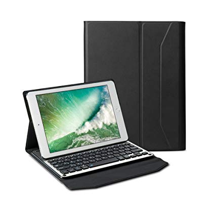 Ewin New iPad 9.7 / iPad Air / iPad Air2 / iPad Pro 9.7 범용 키보드 케이스 Bluetooth 3.0 분리형 무선 블루