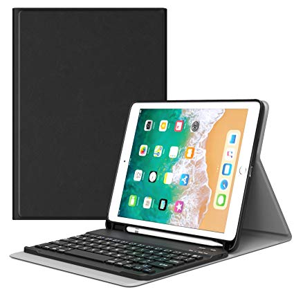 ATiC Apple iPad 9.7 2018 케이스 - Apple iPad 9.72018 (모델 : A1893 / A1954) 태블릿 용 신형 전용 펜 슬롯이있는