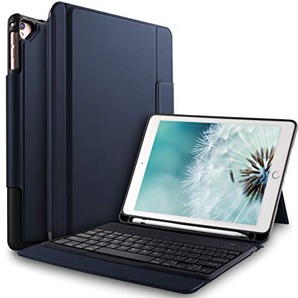 ELTD ipad 9.7 2018/2017 케이스 iPad air / iPad air 2 / iPad pro 9.7 키 커버 수첩 형 케이스 apple penci