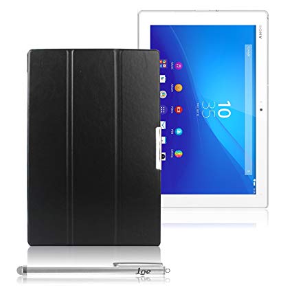 LOE Sony xperia Z4 tablet 소니 엑스 페리아 태블릿 스마트 커버 (Docomo SO-05G / au SOT31) 자동 슬립 고급 사양 PU 가