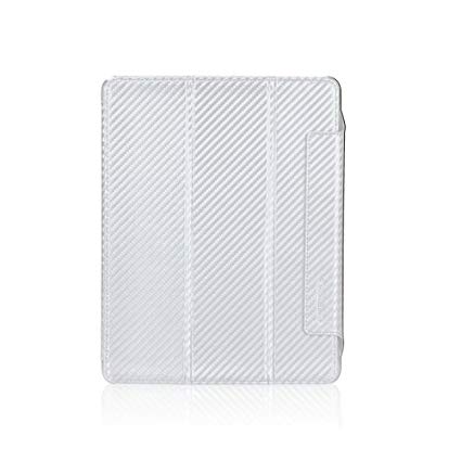 [정품] TUNEWEAR Carbon LOOK with Front cover for iPad (3 세대) / iPad 2 fits 화이트 TUN-PD-000095