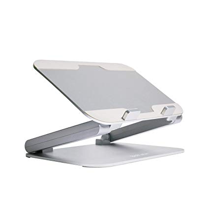 BoYata 스탠드 노트북 스탠드 접이식 노트북 PC 스탠드 태블릿 홀더 높이 / 각도 조절 요통 / 새우등 방지 미끄럼 방지 알루미늄 홀더 Macbook Air