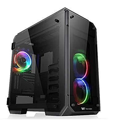 Thermaltake VIEW 71 TG RGB 풀 타워 형 PC 케이스 [4면 강화 유리 패널 탑재] CS6929 CA-1I7-00F1WN-01