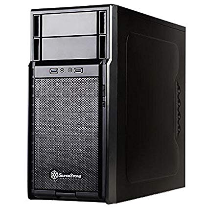 SilverStone Precision 시리즈 Micro-ATX PC 케이스 SST-PS08B