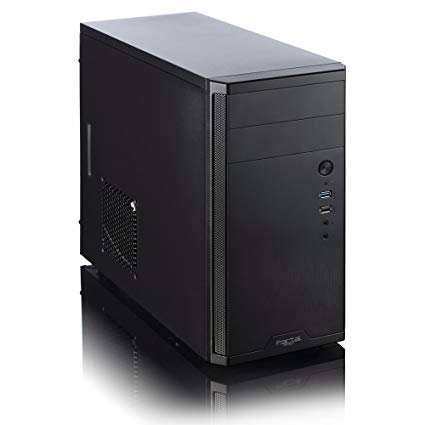 Fractal Design Core 1100 마이크로 타워 PC 케이스 CS4792 FD-CA-CORE-1100-BL