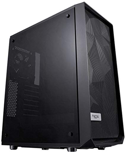 Fractal Design Meshify C Blackout Tempered Glass PC 케이스 CS6884FD-CA-MESH-C-BLO-TG