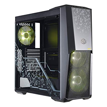 Cooler Master MasterBox MB500 TUF Edition 미들 타워 PC 케이스 CS7281 MCB-B500D-KGNN-TUF