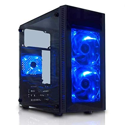 크기 원래 GEMINI 2면 강화 유리 Micro-ATX 케이스