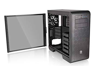 Thermaltake Core V51 TG 미들 타워 PC 케이스 [강화 유리 모델 CS7121 CA-1C6-00M1WN-03