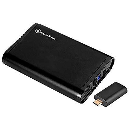 SilverStone 슬림 드라이브 용 드라이브 케이스 5Gbits USB 3.0 SST-TS07