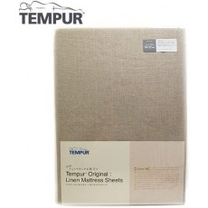 Tempur-Pedic (Tempur) 박스 시트 내츄럴 싱글 린넨 매트리스 시트 (박스 타입) 2240198