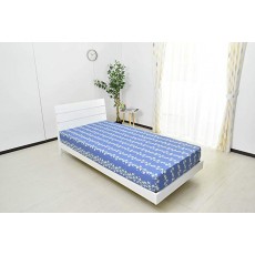 오신 박스 시트 블루 싱글 (100 × 200 × 두께 25cm) 꽃 무늬 OS-AM2491 블루 꽃 무늬