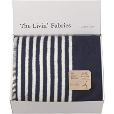 The Livin 'Fabrics 이즈미 오츠 산 양면 담요 네이비 LF83200 / NV