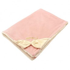 메리 나이트 핑크 70 × 100㎝ 부드러운 마시마로 터치 무릎 리본 QK187090-16