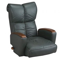 미야 타케 제작소 팔꿈치있는 가죽 좌석 의자 멋있 YS-P1370HRGR 그린 2531