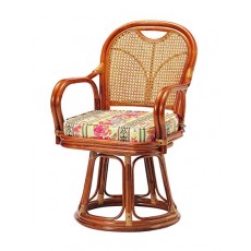koeki 등나무 회전 의자 하이 타입 (자리면 높이 : 44cm) R-440S
