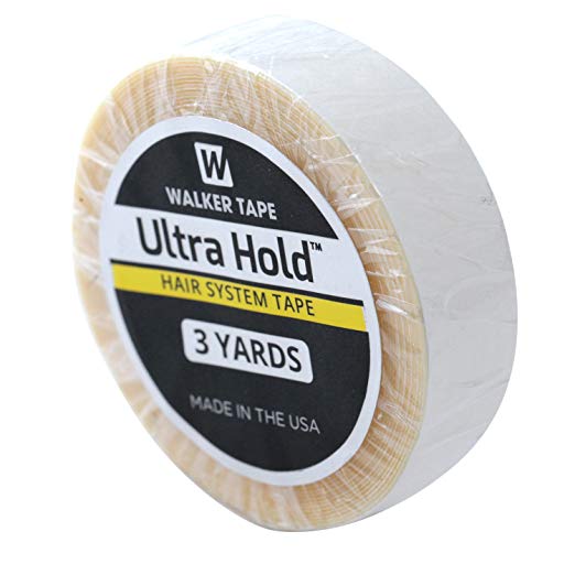 Vlasy 울트라 홀드 테이프 가발 양면 테이프 초강력 Ultra Hold Tape 1.27cm 폭 가발 용 양면 테이프 1 개 (3Yards)