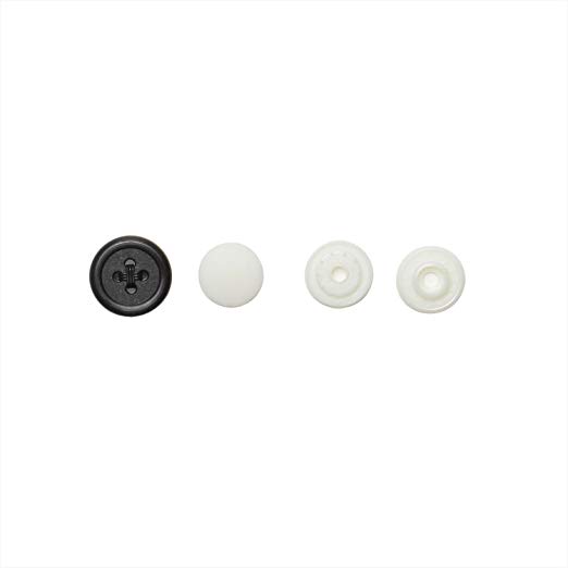 산콧코 플라스틱 스냅 11.5mm 10 쌍 입 (블랙) SUN15-86 블랙