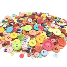 [TKY] 버튼 바느질 수예 공예 재료 보수 부품 바느질 DIY 액세서리 원형 원형 원형 원형 약 600 개 믹스