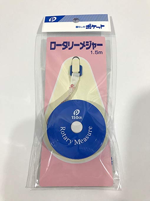 로타리 메이저 블루 줄자 수예 · 양재 · 봉제 메이저 쓰리 사이즈 허리 150cm