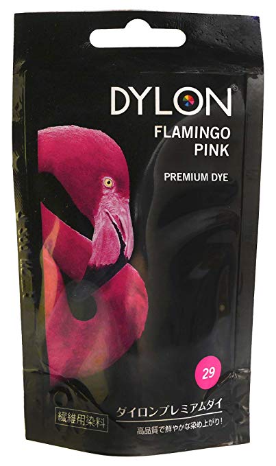 DYLON 프리미엄 다이 (섬유 용 염료) 50g col.29 플라밍고 핑크 [일본 정품] col.29 플라밍고 핑크