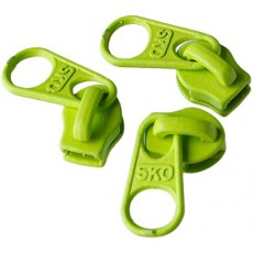 앙 편리한 지퍼 용 슬라이더 형광 녹색 ELF-008