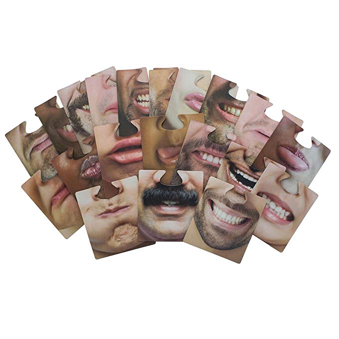 FACE MATS (페이스 매트) 코스터 세트 20 매 / 40 무늬 PLD-PP2564