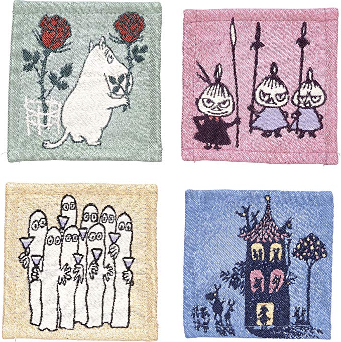 마루 신 MOOMIN 무민 10 × 10cm 무민과 친구들 1425004900 4 장