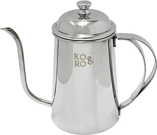 KOANDRO (코안도로) COZY 스테인레스 세구 커피 주전자 650ml CKTL-650