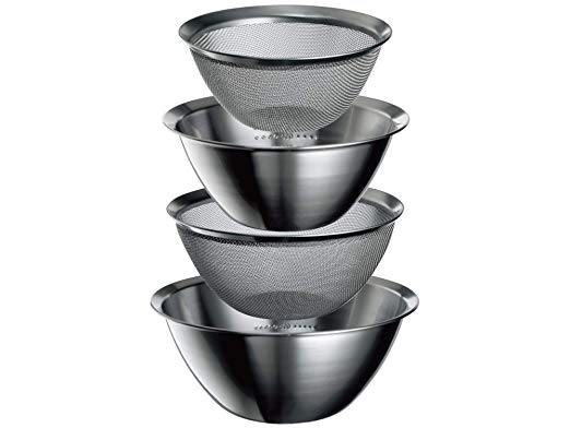 체리 테라스 ALLROUND BOWLS 그릇 체 SM 세트 25 × 25 × 15cm (외부 치수) 매일 자주 사용하는 그릇과 바구니 세트