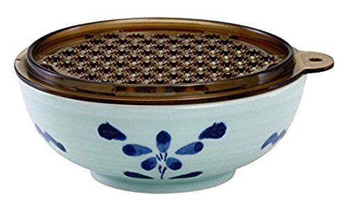 소하치 패션 : 花立花 강판있는 작은 그릇 Japanese Bowl with Porcelain grater Porcelain / Size (cm) Φ13.3x5.