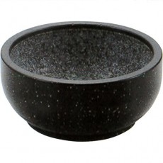 후쿠이 크래프트 돌솥 비빔밥 냄비 돌솥 비빔밥 알루미늄 테두리가있는 검은 회색 Φ21x8.5cm 돌 · 알루미늄 5-995-19
