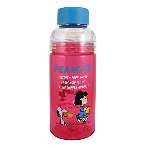 오니시 켄 제조 판매 (K · Onishi) 냉수 통 핑크 580ml PEANUTS 세퍼레이트 병 PB-1601 핑크