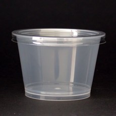 플라스틱 푸딩 컵 뚜껑있는 90ml / 50 개 TOMIZ / cuoca (토미 자와 상점)
