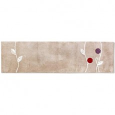 오카 에토후 주방 매트 약 50 × 180cm (베이지)