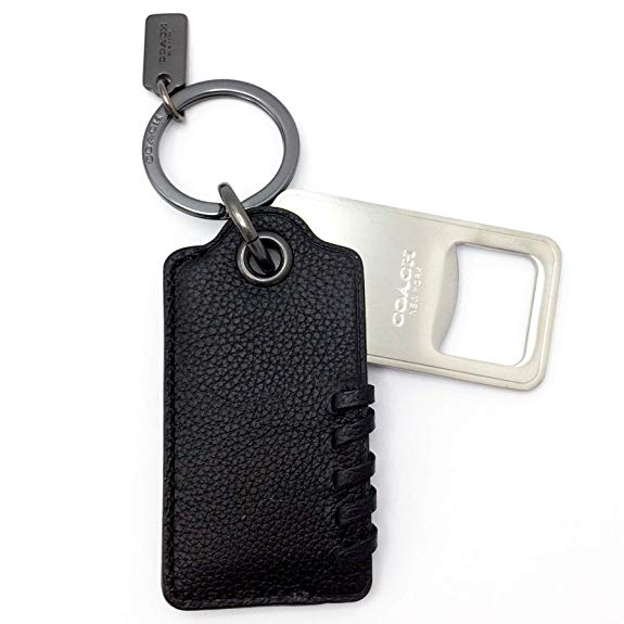 [코치] 열쇠 고리 오프너 병 오프너 열쇠 고리 COACH BOTTLE OPENER KEY FOB F22544 BLK [병행 수입품]