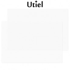 Utiel 실리콘 매트 2 장 세트 60 × 40cm 크기 보호 시트 미끄럼 방지 내열 내 냉온 흠집 방지 오염 방지 미끄러지지 않는 조리대 보호 주방 매트 조리