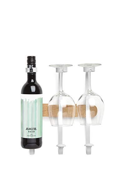 umbra (암 브라) 와인 홀더 30x27 × 9cm 쇼비노 와인 디스플레이 화이트 21010211668