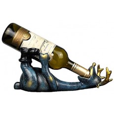 Anberotta 골동품 와인 홀더 와인 랙 와인 샴페인 병 홀더 스탠드 인테리어 선택할 유형 W49 (A · 사슴) A 사슴