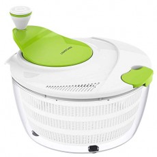 Salad Spinner LOVKITCHEN Large 4 Quarts Fruits and Vegetables Dryer Quick Dry Design BPA F