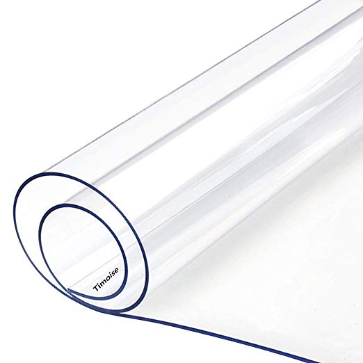 투명 식탁보 Timoise (티 모이) PVC 재질 비닐 매트 방진 · 방수 · 내구성 · 내열성 구형 두께 1.5mm 크기 선택 가능 (80 * 150cm) 투