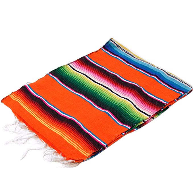 몰리나 인디언 담요 (Molina Indian Blanket) Table Runner [Saltillo / Serape] 사라 페 테이블 러너 [약 183 × 3