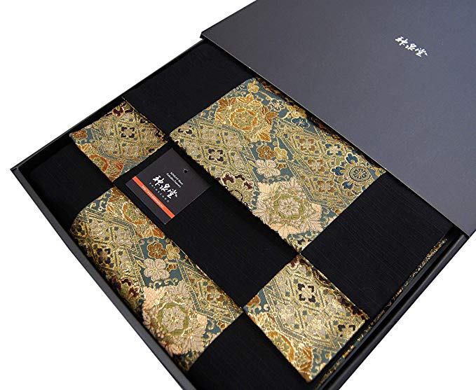 상자 입력 포장 된 대 바람 일본식 기모노 테이블 러너 2m 뒤집을 선물 BOX (금)
