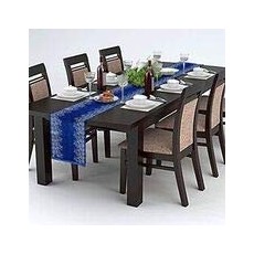 AAYU 데님 테이블 러너 36x183cm 꽃 무늬 세련된 자수 테이블 센터 웨딩 파티에