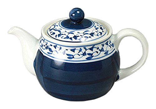 주전자 세련된 주전자 : 아리타 고스 권 당초 (매직 & U 차 여과기 포함) 냄비 Japanese Tea pot Porcelain / Size (cm) 17.1