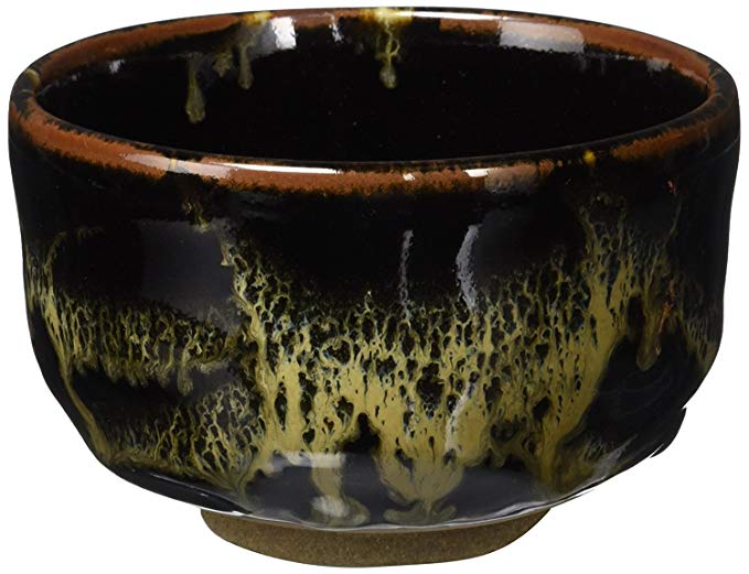 말차 그릇 : 아리타 결박 천목 (NW-12) 야외 다회 그릇 Japanese Soup bowl Pottery / Size (cm) Φ10.1x6.5 / No :