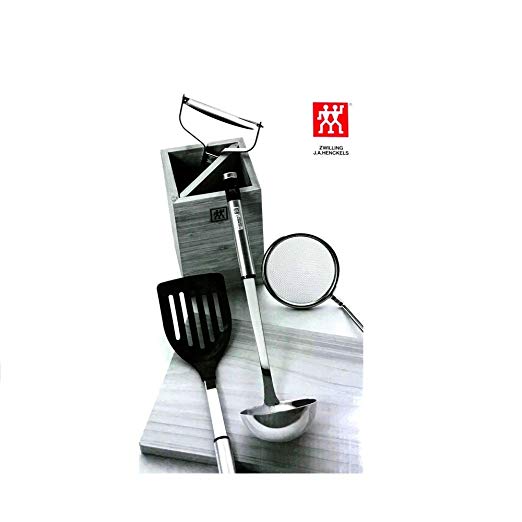 Zwilling Twin Cuisine Basic 4pcs Set 필러 메이저 크래들 스키마 - 나일론 터너