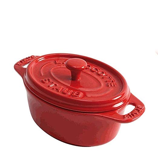 staub 스토우 '미니 코 콧토 타원형 체리 11cm 