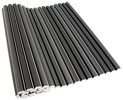 와타나베 공업 셔터 욕조 뚜껑 포레스트 75 × 120cm 차콜 블랙 L12 차콜 블랙