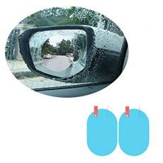자동차 용 방수 거울, 자동차 방수 백 미러 - 자동차 방수 거울, 방수, 김서림 방지, 스크래치 방지, anti-glare, 보호 필름, HD 나노 필름 2 장
